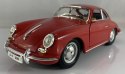 Porsche 356B coupe 1:24 red Bburago 22079