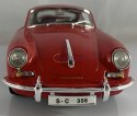 Porsche 356B coupe 1:24 red Bburago 22079