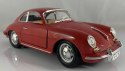 Porsche 356B coupe 1:24 red Bburago 22079