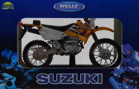 SUZUKI DR-Z400S model motocykl 1:18 Welly SUZUKI DR-Z400S model motocykl 1:18 Welly