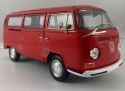 VW Volkswagen T2 1971 red model METAL WELLY 1:24