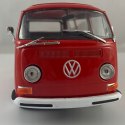 VW Volkswagen T2 1971 red model METAL WELLY 1:24