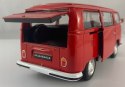 VW Volkswagen T2 1971 red model METAL WELLY 1:24