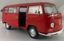 VW Volkswagen T2 1971 red model METAL WELLY 1:24