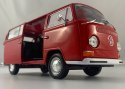 VW Volkswagen T2 1971 red model METAL WELLY 1:24