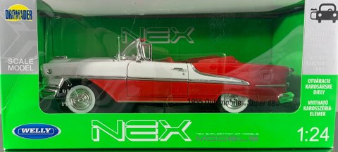1955 OLDSMOBILE SUPER 88 MODEL METAL WELLY 1:24 1955 OLDSMOBILE SUPER 88 MODEL METAL WELLY 1:24
