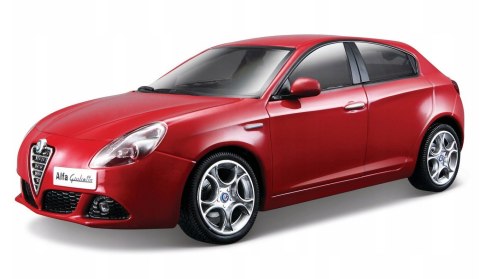 Alfa Romeo Giulietta red 1:24 model Bburago 22128