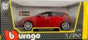 Alfa Romeo Giulietta red 1:24 model Bburago 22128