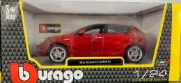 Alfa Romeo Giulietta red 1:24 model Bburago 22128