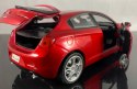 Alfa Romeo Giulietta red 1:24 model Bburago 22128