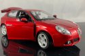 Alfa Romeo Giulietta red 1:24 model Bburago 22128