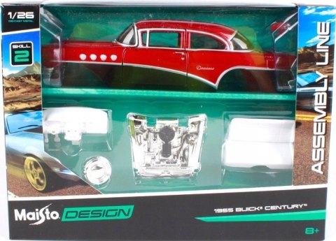 Buick CENTURY 1955 1:24 do składania Maisto Design