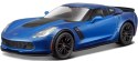 CORVETTE Z06 2015 1:24 blue model Maisto 31133