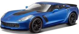 CORVETTE Z06 2015 1:24 blue model Maisto 31133