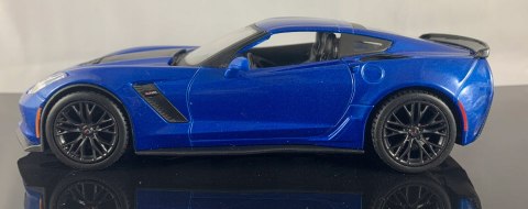 CORVETTE Z06 2015 1:24 blue model Maisto 31133 CORVETTE Z06 2015 1:24 blue model Maisto 31133