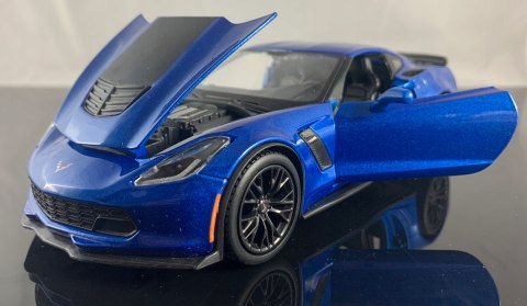 CORVETTE Z06 2015 1:24 blue model Maisto 31133 CORVETTE Z06 2015 1:24 blue model Maisto 31133