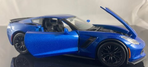 CORVETTE Z06 2015 1:24 blue model Maisto 31133 CORVETTE Z06 2015 1:24 blue model Maisto 31133