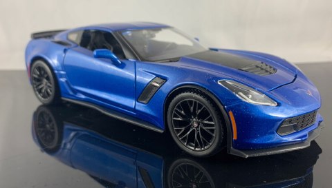 CORVETTE Z06 2015 1:24 blue model Maisto 31133 CORVETTE Z06 2015 1:24 blue model Maisto 31133