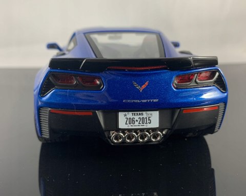 CORVETTE Z06 2015 1:24 blue model Maisto 31133 CORVETTE Z06 2015 1:24 blue model Maisto 31133