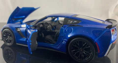 CORVETTE Z06 2015 1:24 blue model Maisto 31133 CORVETTE Z06 2015 1:24 blue model Maisto 31133
