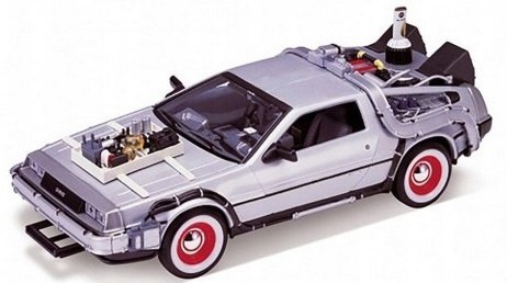 DMC-12 DeLorean Powrót do przyszłości 3 Welly 1:24