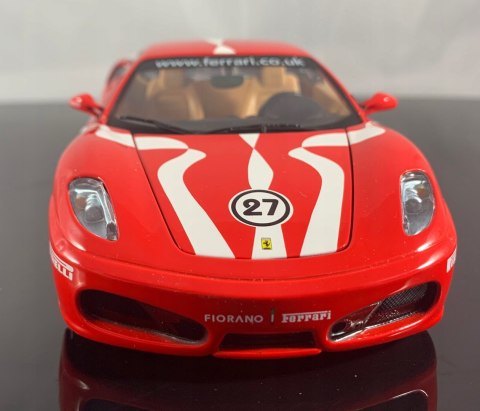 FERRARI F430 Fiorano red model Bburago 26009 FERRARI F430 Fiorano red model Bburago 26009
