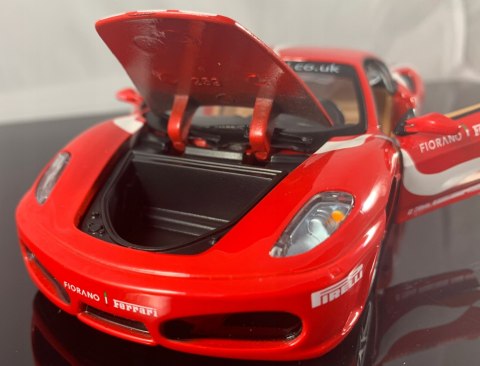 FERRARI F430 Fiorano red model Bburago 26009 FERRARI F430 Fiorano red model Bburago 26009