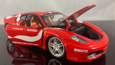 FERRARI F430 Fiorano red model Bburago 26009 FERRARI F430 Fiorano red model Bburago 26009