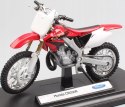 HONDA CR 250R motocykl model 1:18 Welly metalowy