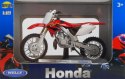 HONDA CR 250R motocykl model 1:18 Welly metalowy