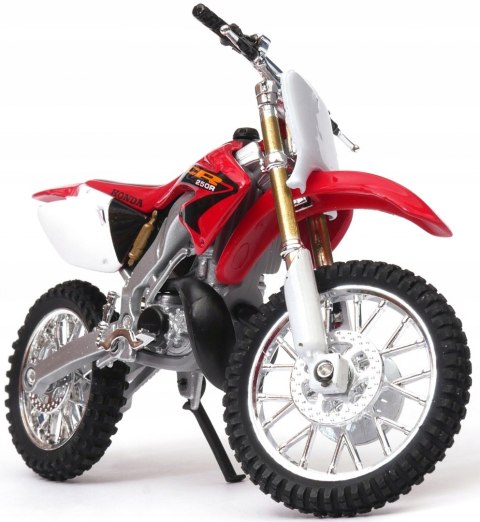 HONDA CR 250R motocykl model 1:18 Welly metalowy HONDA CR 250R motocykl model 1:18 Welly metalowy