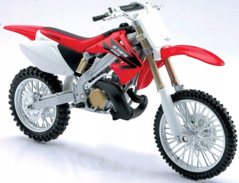 HONDA CR 250R motocykl model 1:18 Welly metalowy HONDA CR 250R motocykl model 1:18 Welly metalowy
