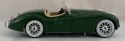 JAGUAR XK 120 roadster 1951 green Bburago 22018