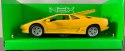 LAMBORGHINI DIABLO yellow MODEL METAL WELLY 1:24