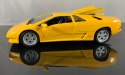 LAMBORGHINI DIABLO yellow MODEL METAL WELLY 1:24