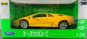 LAMBORGHINI DIABLO yellow MODEL METAL WELLY 1:24