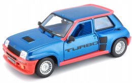 Renault 5 Turbo blue-red model Bburago 21088