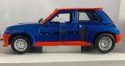 Renault 5 Turbo blue-red model Bburago 21088