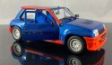 Renault 5 Turbo blue-red model Bburago 21088