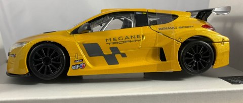 Renault Megane Trophy yellow model Bburago 22115 Renault Megane Trophy yellow model Bburago 22115