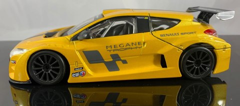 Renault Megane Trophy yellow model Bburago 22115 Renault Megane Trophy yellow model Bburago 22115