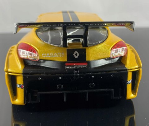 Renault Megane Trophy yellow model Bburago 22115 Renault Megane Trophy yellow model Bburago 22115
