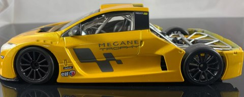 Renault Megane Trophy yellow model Bburago 22115 Renault Megane Trophy yellow model Bburago 22115