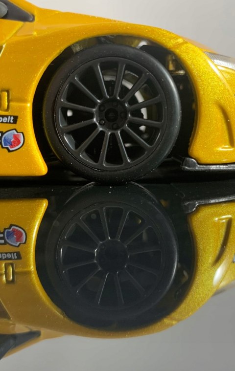 Renault Megane Trophy yellow model Bburago 22115 Renault Megane Trophy yellow model Bburago 22115