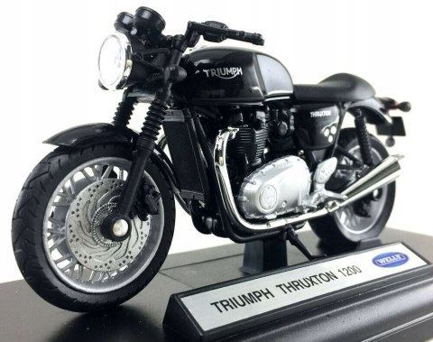 TRIUMPH Thruxton 1200 motocykl model 1:18 Welly TRIUMPH Thruxton 1200 motocykl model 1:18 Welly