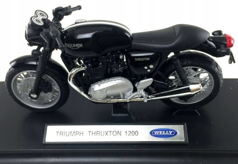 TRIUMPH Thruxton 1200 motocykl model 1:18 Welly TRIUMPH Thruxton 1200 motocykl model 1:18 Welly