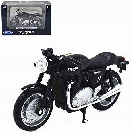 TRIUMPH Thruxton 1200 motocykl model 1:18 Welly TRIUMPH Thruxton 1200 motocykl model 1:18 Welly