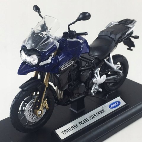 TRIUMPH Tiger Explorer motocykl model 1:18 Welly TRIUMPH Tiger Explorer motocykl model 1:18 Welly