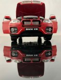 BMW X6 5.0 xDrive E71 red model Welly 1:24