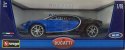 BUGATTI Chiron 1:18 blue model BBurago 11040